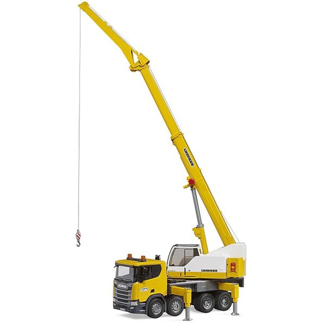 Camion Scania + Gru Liebherr BRUDER