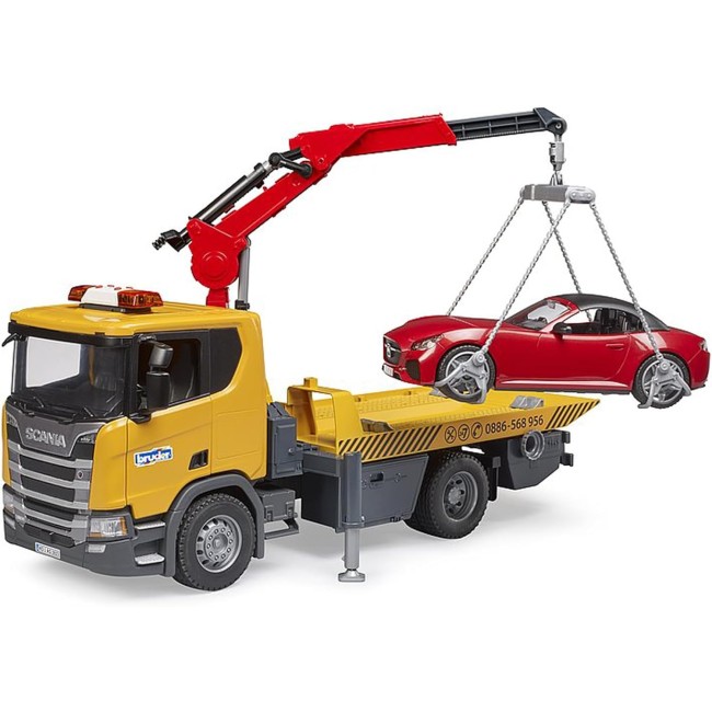 Camion Scania Carroattrezzi + Auto...