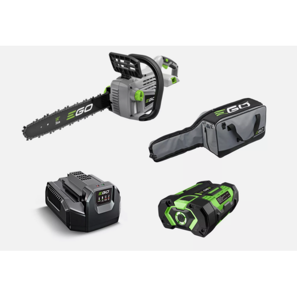 Kit Motosega EGO CS1401E  + Batteria 2,5 Ah e Caricabatteria Standard