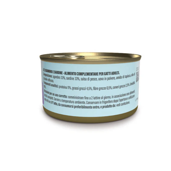 Umido Gatto - Schesir Grain Free Patè Sardine e Sgombro 70 gr