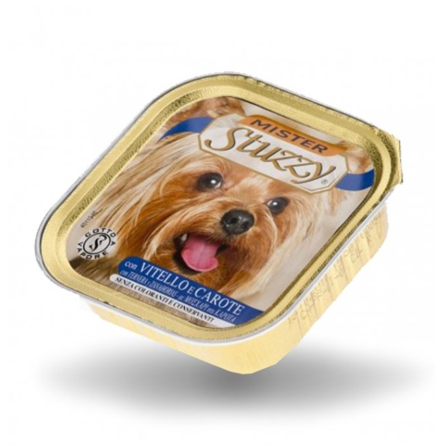 STUZZY DOG PATÈ VITELLO E CAROTE 150 GR