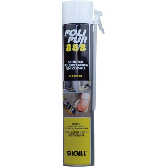 Schiuma Poliuretanica con guanti 750ml Sigill