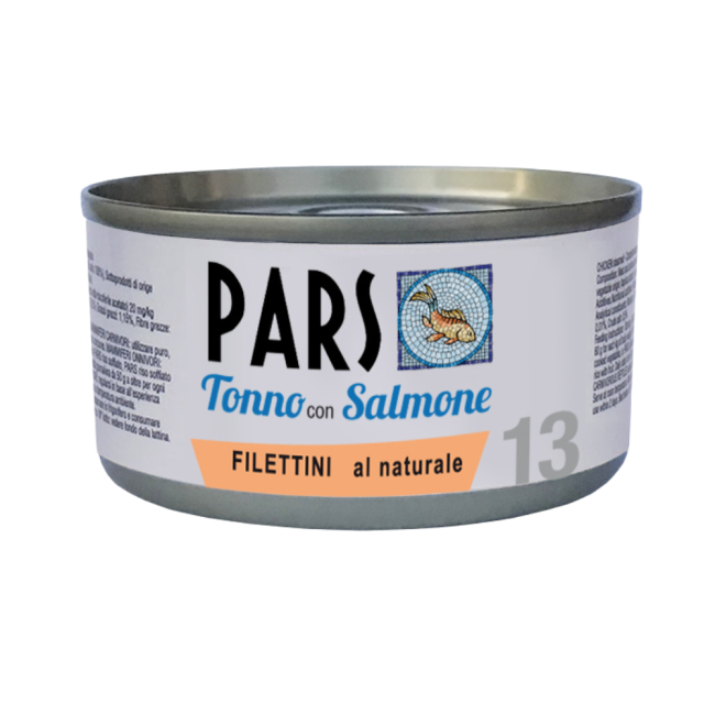 Filettini Tonno e Salmone 85 gr Pars
