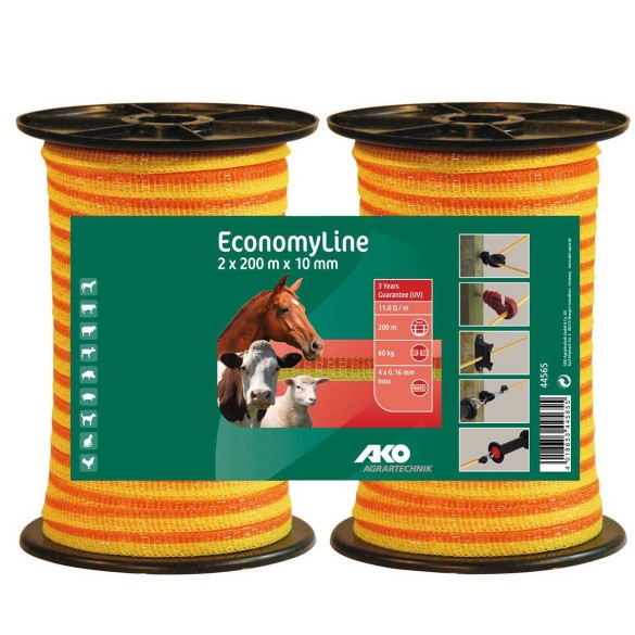 Nastro Conduttore EconomyLine 10 mm x 200 m conf. 2 pz