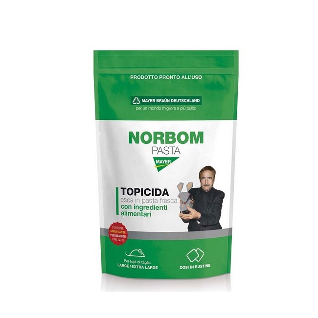 Topicida NORBOM esca in Pasta 1,5kg