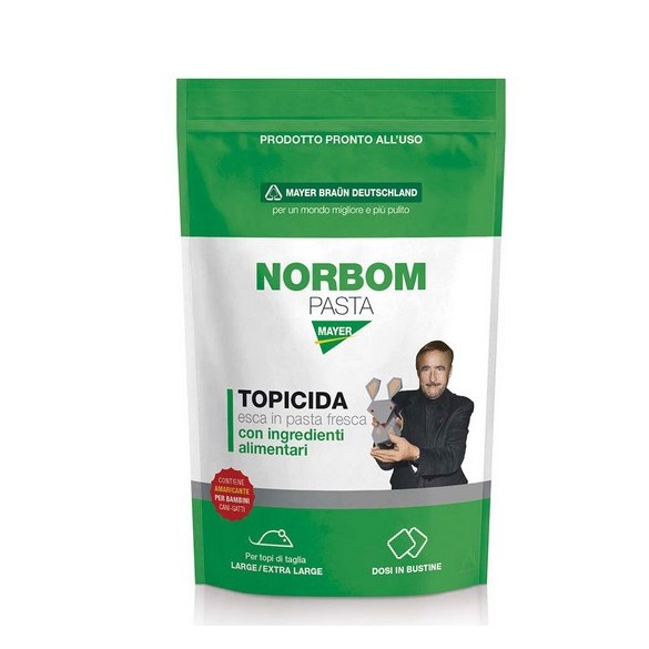 Topicida NORBOM esca in Pasta 1,5kg