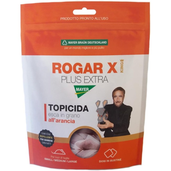 Topicida ROGAR X KING esca in Grano...