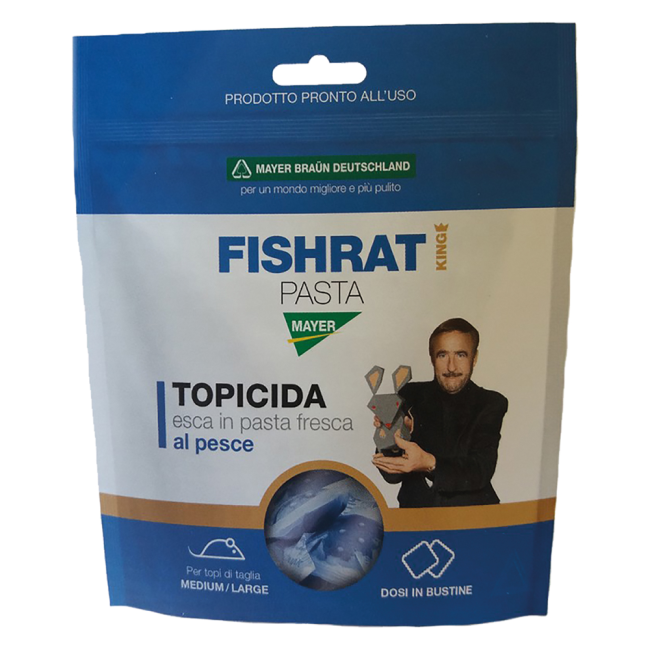 Topicida FISHRAT esca in Pasta 150gr