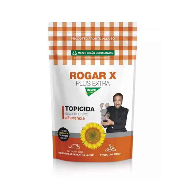 Topicida ROGAR X PLUS esca in Grano...