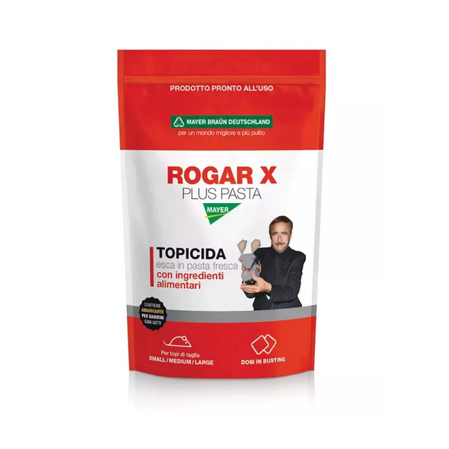 Topicida ROGAR X PLUS esca in Pasta...