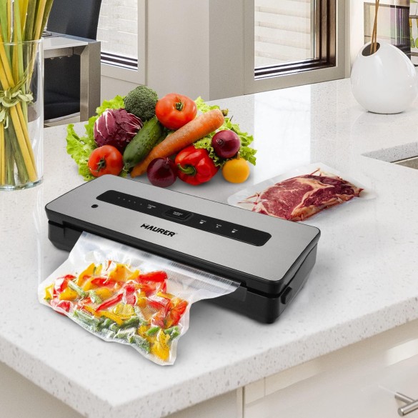 Macchina per Sottovuoto per Alimenti con Taglierina MAURER