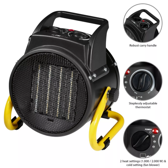 Termoventilatore Ceramico Tortuga II MAURER