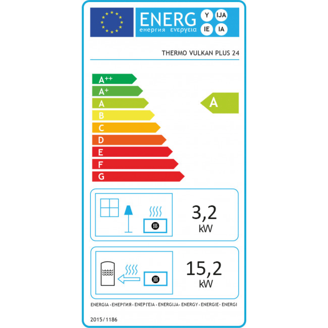 Stufa a Legna SD Thermo Vulkan Plus S...