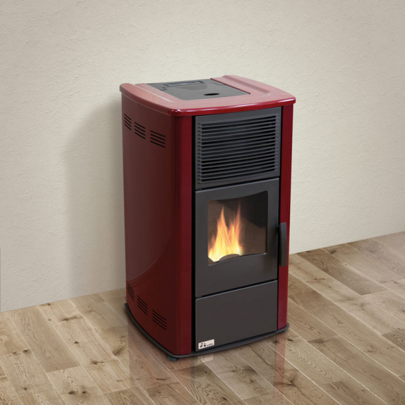 Stufa a Pellet 8,5 kW Rossa MBS