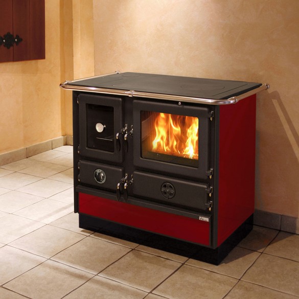 Cucina a Legna SD Superthermo Magnum Bordeaux MBS