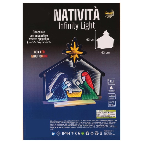 Natività Luminosa 63 cm Infinity Light Led Giocoplast