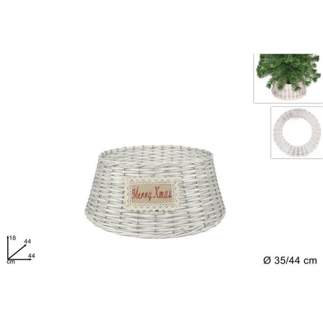 Cesta Copribase 35x18cm per Albero di...