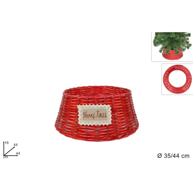 Cesta Copribase 35x18cm per Albero di...