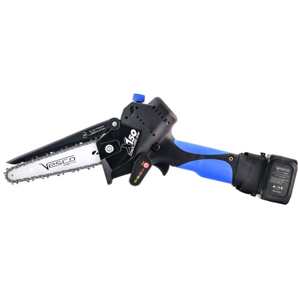 X150 - Potatore a Catena Cordless150mm Con Batteria VESCO