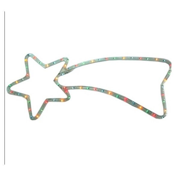 Stella Cometa a Led Multicolor da Esterno DUESSE CHRISTMAS