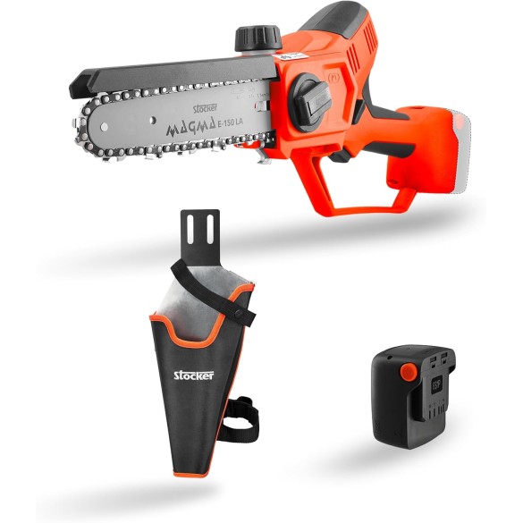 Kit Motosega + Fodero + Batteria STOCKER