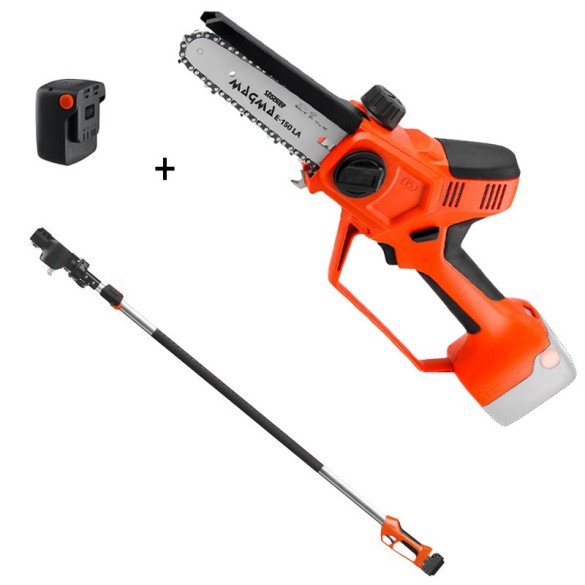 Kit Potatura Con Motosega 619 + Manico 584 e Batteria 312/7 STOCKER