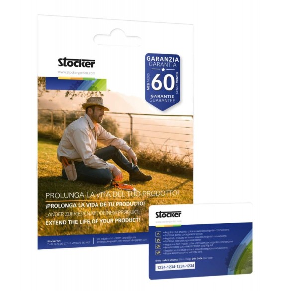 Kit Potatura Da Terra Con Potatore Telescopico E-300 LA Con Batteria 4 Ah STOCKER