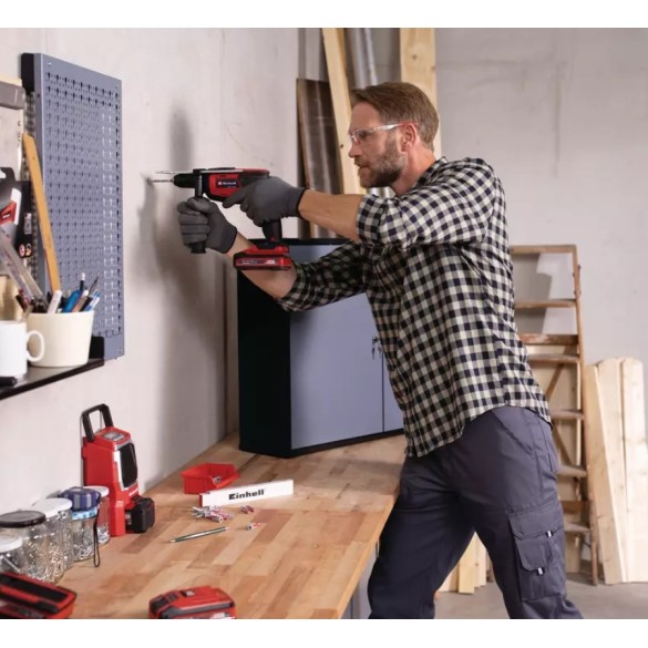 Trapano a Percussione a Batteria TE-ID 18 Li - Solo, Senza Batteria EINHELL