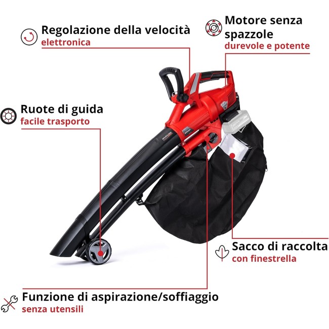Aspiratore/Soffiatore per Foglie a...