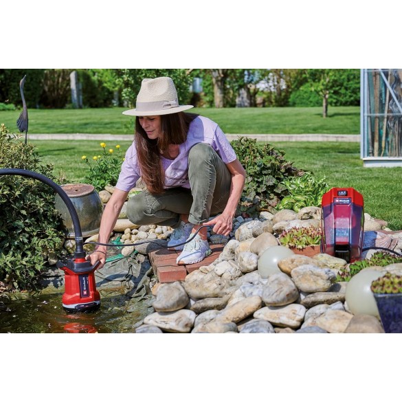 Pompa Immersione Acque Scure a Batteria GE-DP 18/25 Li - Solo Senza Batteria EINHELL