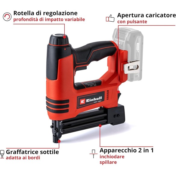 Graffettatrice a Batteria TE-CN 18 Li - Solo Senza Batteria EINHELL
