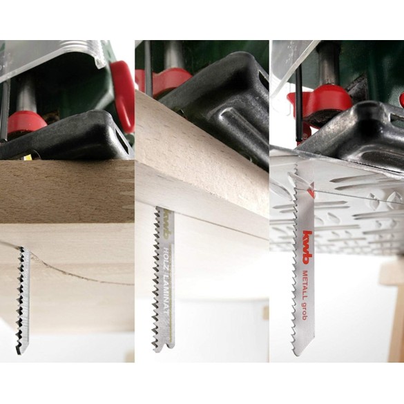 Set 10 Lame Assortite Seghetto Alternativo KWB