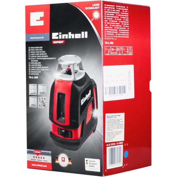 Livella Laser a Raggio Incrociato TE-LL 360 EINHELL