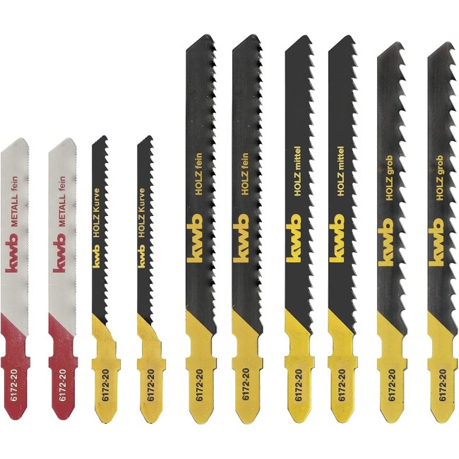 Set 10 Lame Assortite Seghetto...