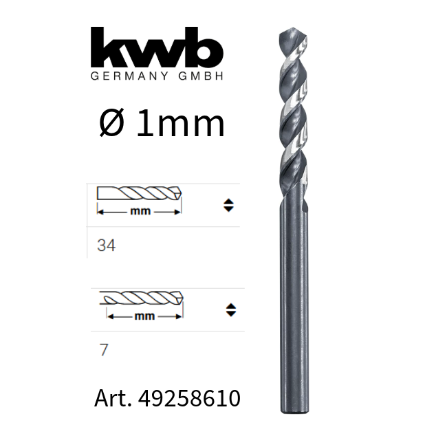 Punta Per Foratura Metallo In Acciaio...