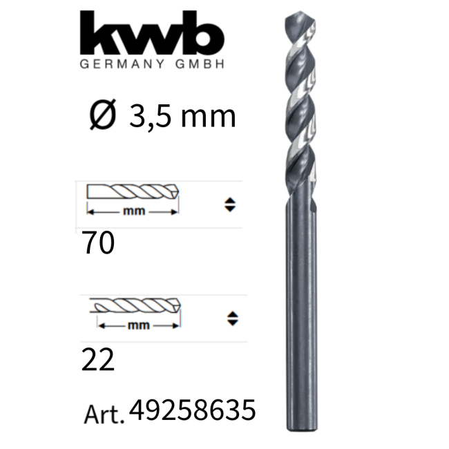 Punta Per Foratura Metallo In Acciaio...