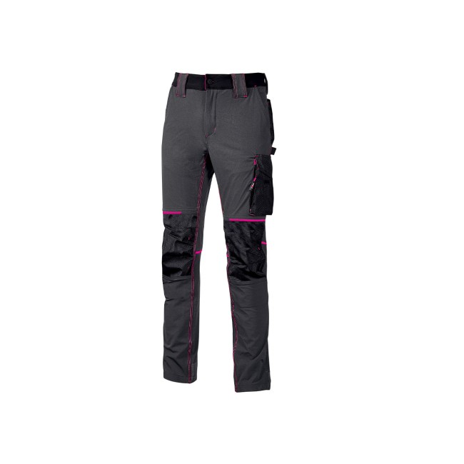 Pantalone Atom Grey Fucsia U-Power