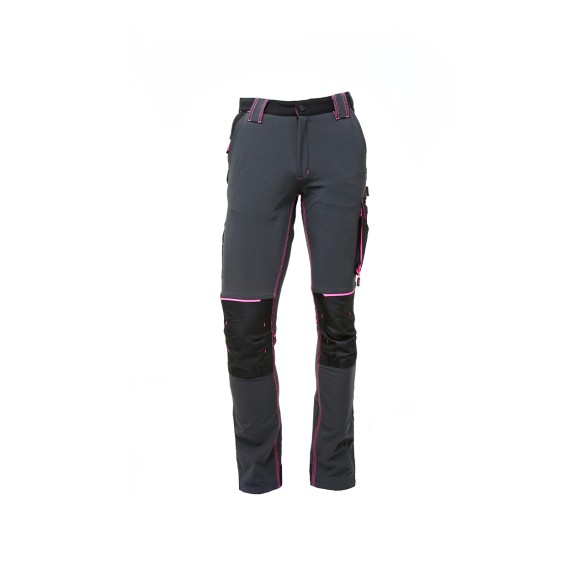 Pantalone Atom Grey Fucsia U-Power