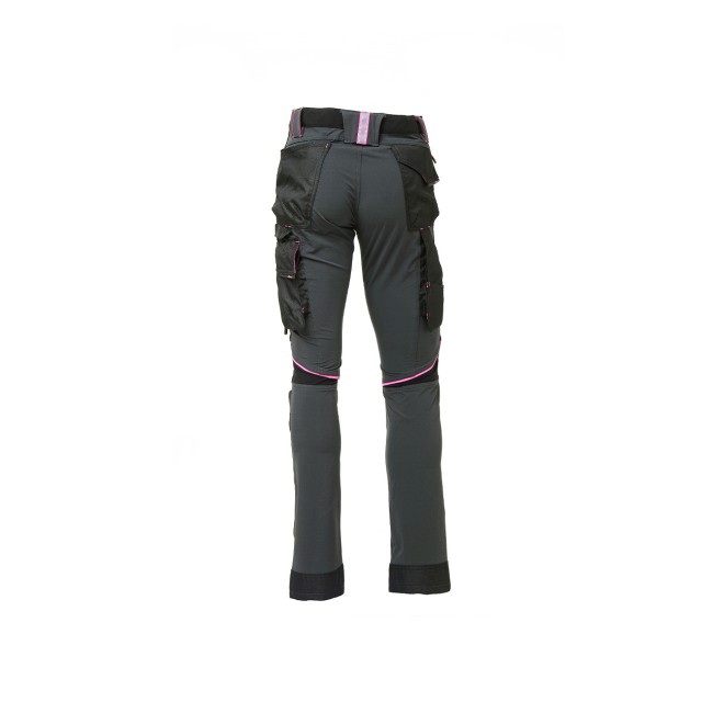 Pantalone Atom Grey Fucsia U-Power