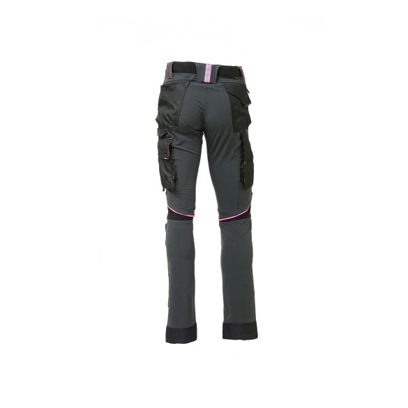 Pantalone Atom Grey Fucsia U-Power