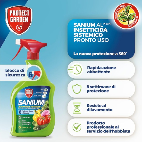 SANIUM Insetticida Sistemico Orticole e Fiori 800 ml