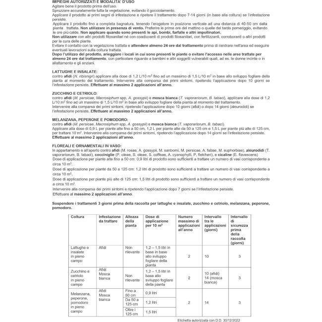 SANIUM Insetticida Sistemico Orticole...
