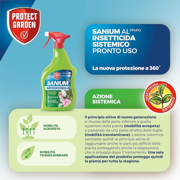 SANIUM Insetticida Sistemico Anticocciniglia 800 ml