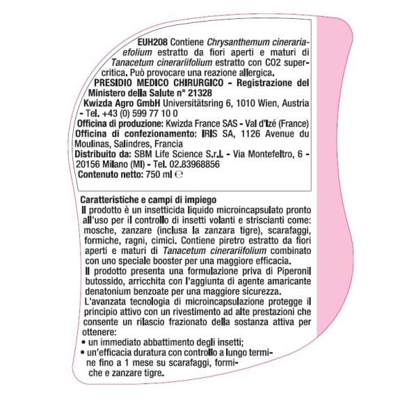 Protect Home Insetticida Antizanzara 750 ml