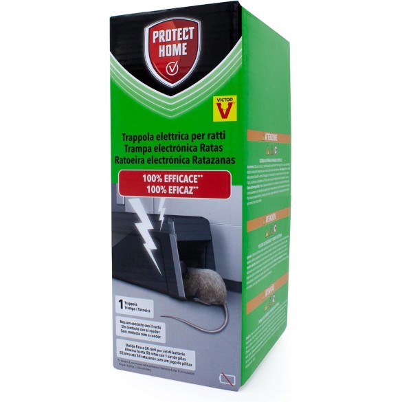Trappola Elettrica per Ratti Protect Home