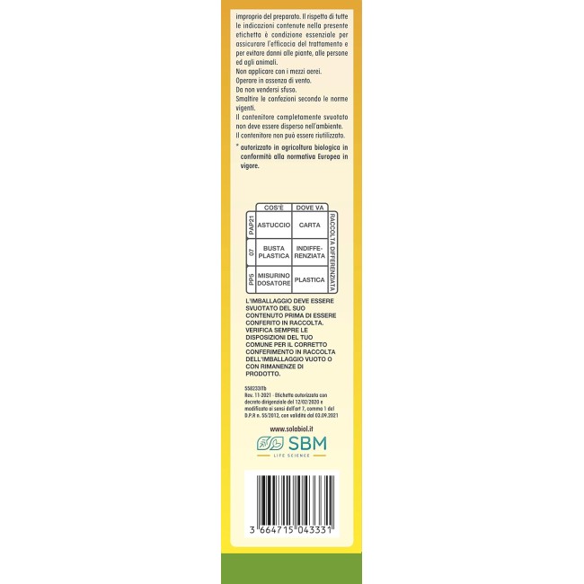 Vitikappa Fungicida Biologico 500gr...