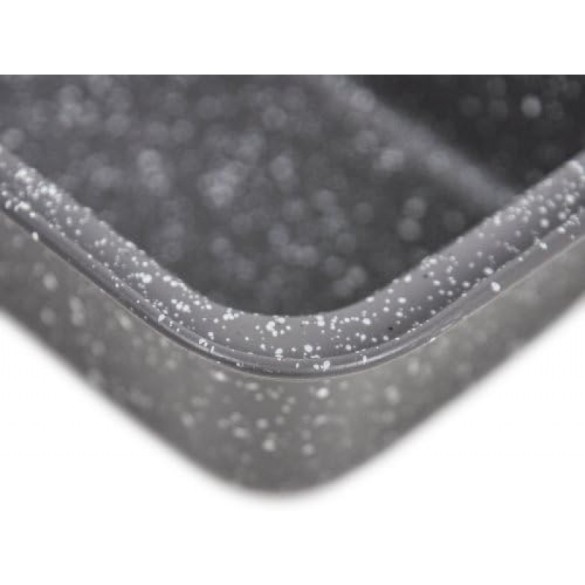 Stampo Plumcake Rettangolare In Alluminio, 33 x 14 x 6,8H cm, Antiaderente, Madame Bakeware Aeternum