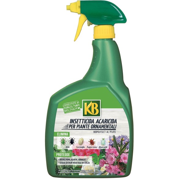 KB Insetticida Acaricida Biologico Pronto Uso PFnPO BioPolysect 800ml