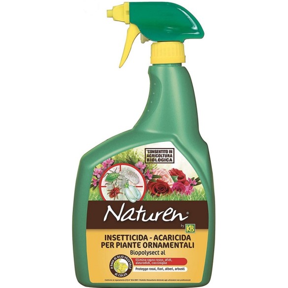 KB Insetticida Acaricida Biologico Pronto Uso PFnPO BioPolysect 800ml