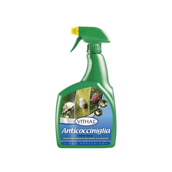 Vithal Insetticida Anticocciniglia Liquido Pronto All'uso 800ml